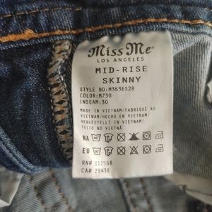 Miss me skinny jeans